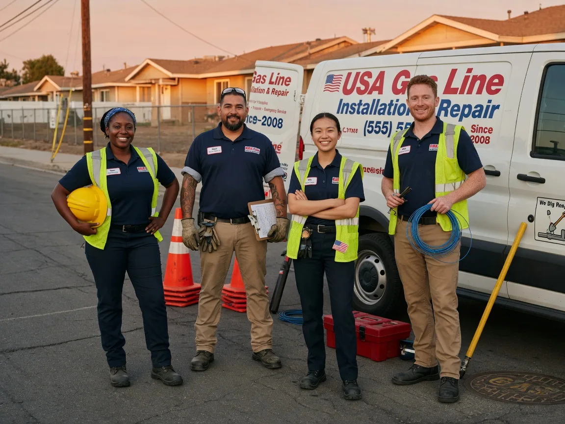 Gas Line Installation company in Pollock, LA